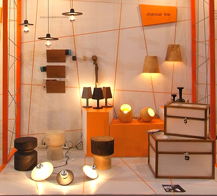 image of charcoal line expo stand